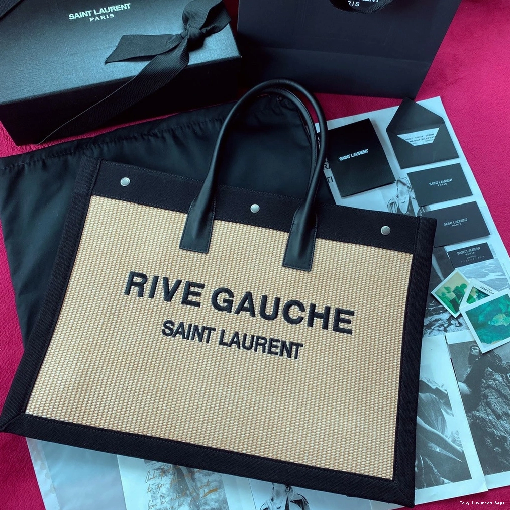 Tony Luxuries GAUCHE TOTE RIVE BAG YSL 0708